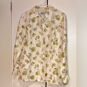 Conrad C Floral Button-Up Shirt. Size 10